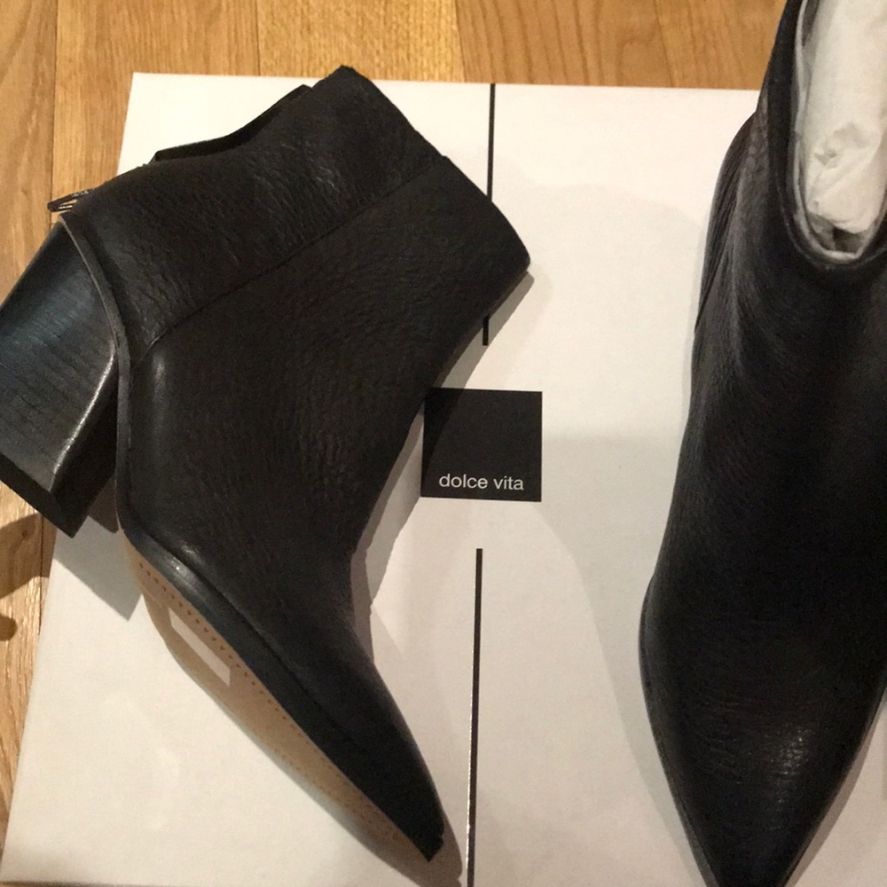 Dolce vita Issa black leather